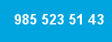 985 523 51 43 985 523 51 43